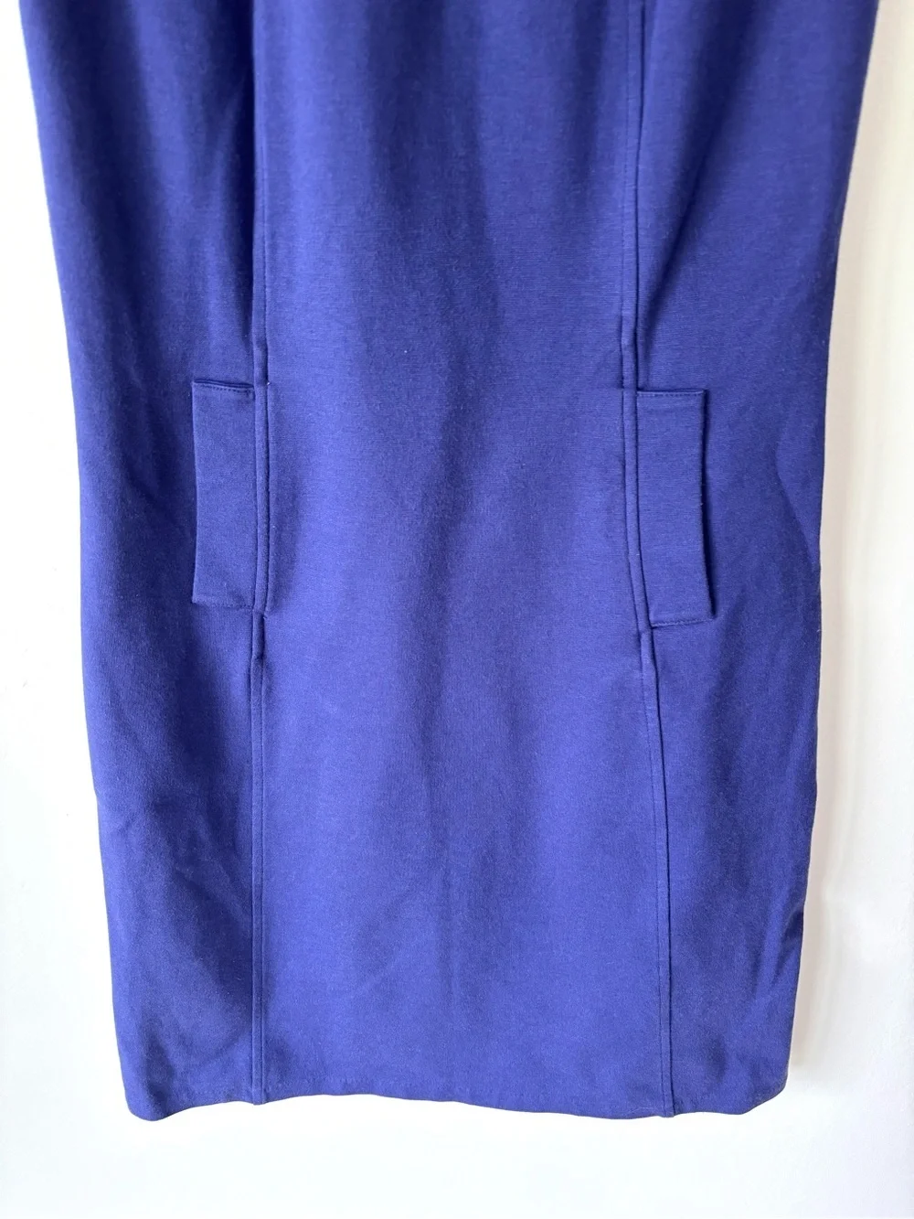 Boden Royal Blue Peter Pan Collared Sheath Mini Dress Preppy Sleeveless